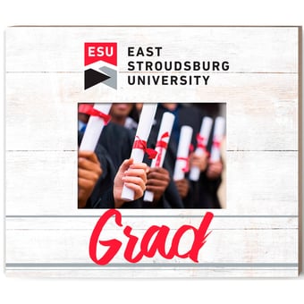 East Stroudsburg Warriors  13.5" x 11.5" Grad Frame