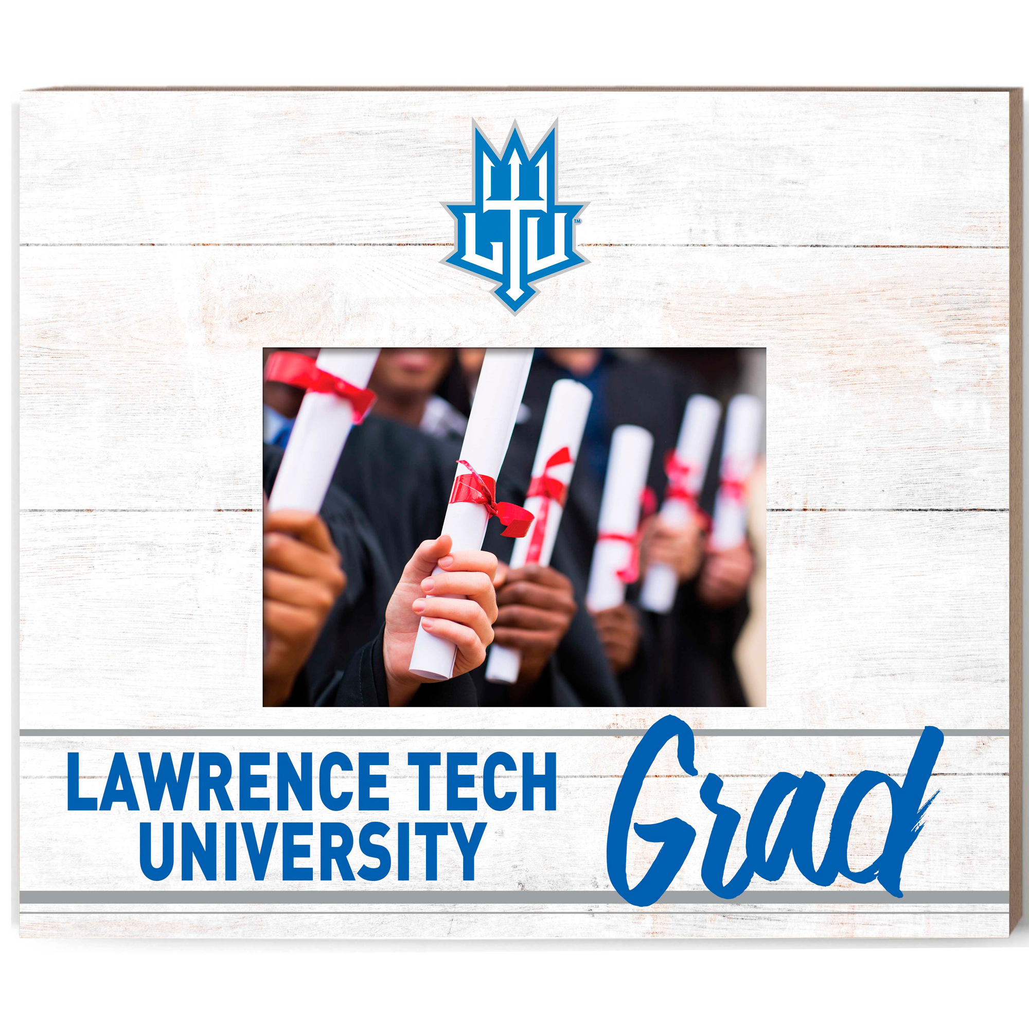 Lawrence Technological University Blue Devils  13.5" x 11.5" Grad Frame