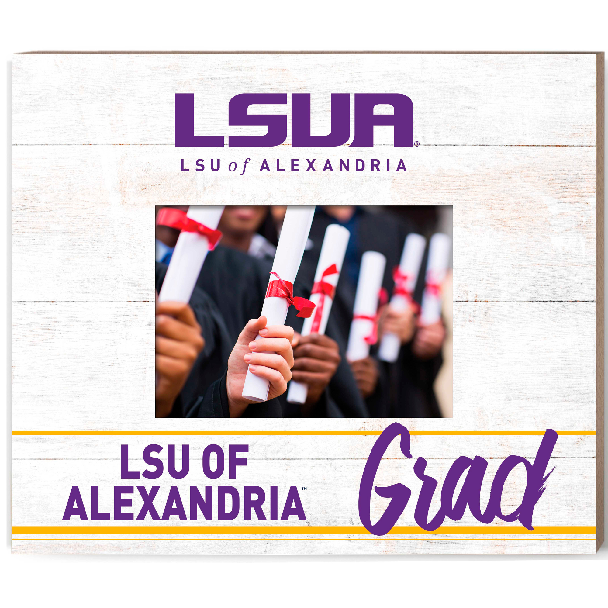LSUA Generals  13.5" x 11.5" Grad Frame