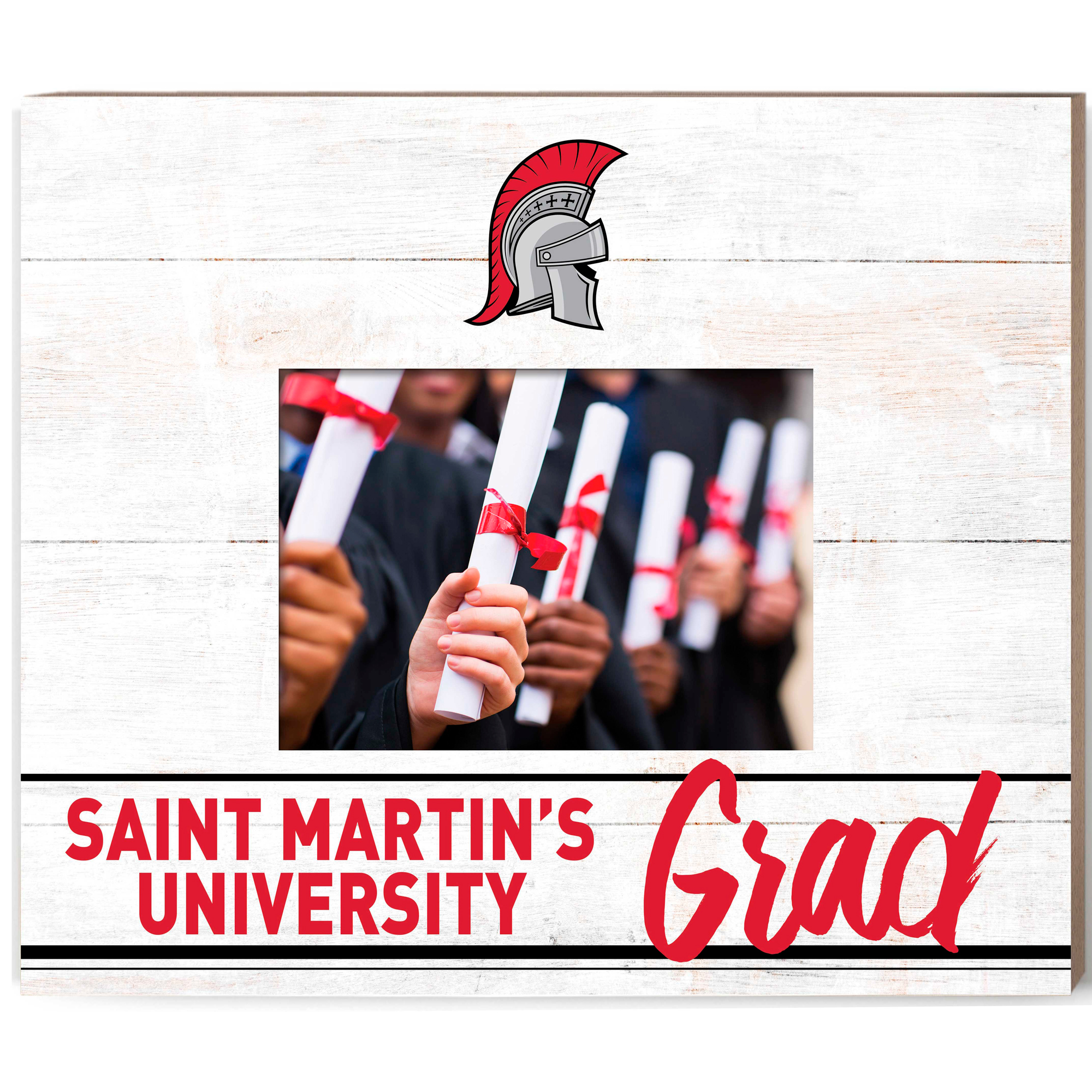Saint Martin's Saints  13.5" x 11.5" Grad Frame