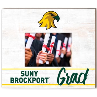 SUNY Brockport Golden Eagles  13.5" x 11.5" Grad Frame