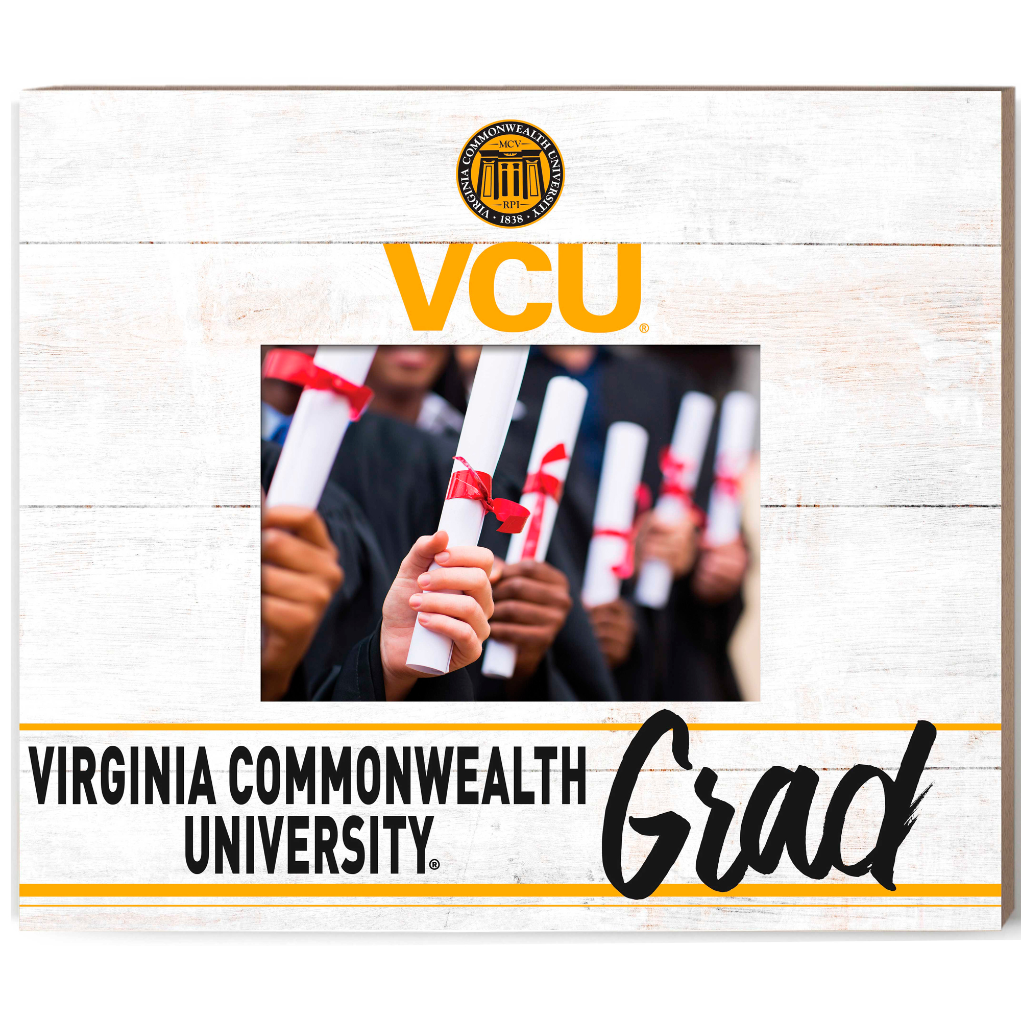 VCU Rams  13.5" x 11.5" Grad Frame