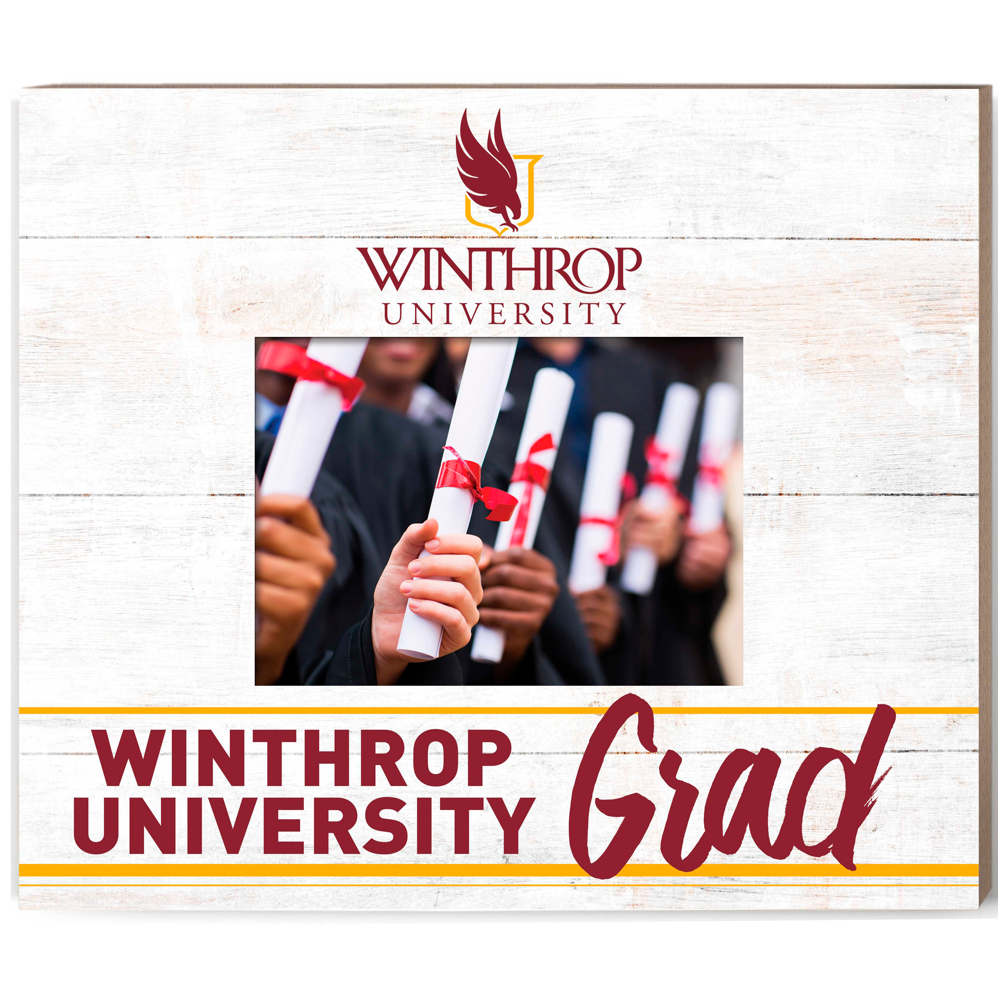 Winthrop Eagles  13.5" x 11.5" Grad Frame