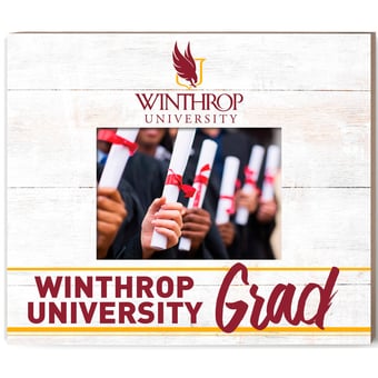 Winthrop Eagles  13.5" x 11.5" Grad Frame