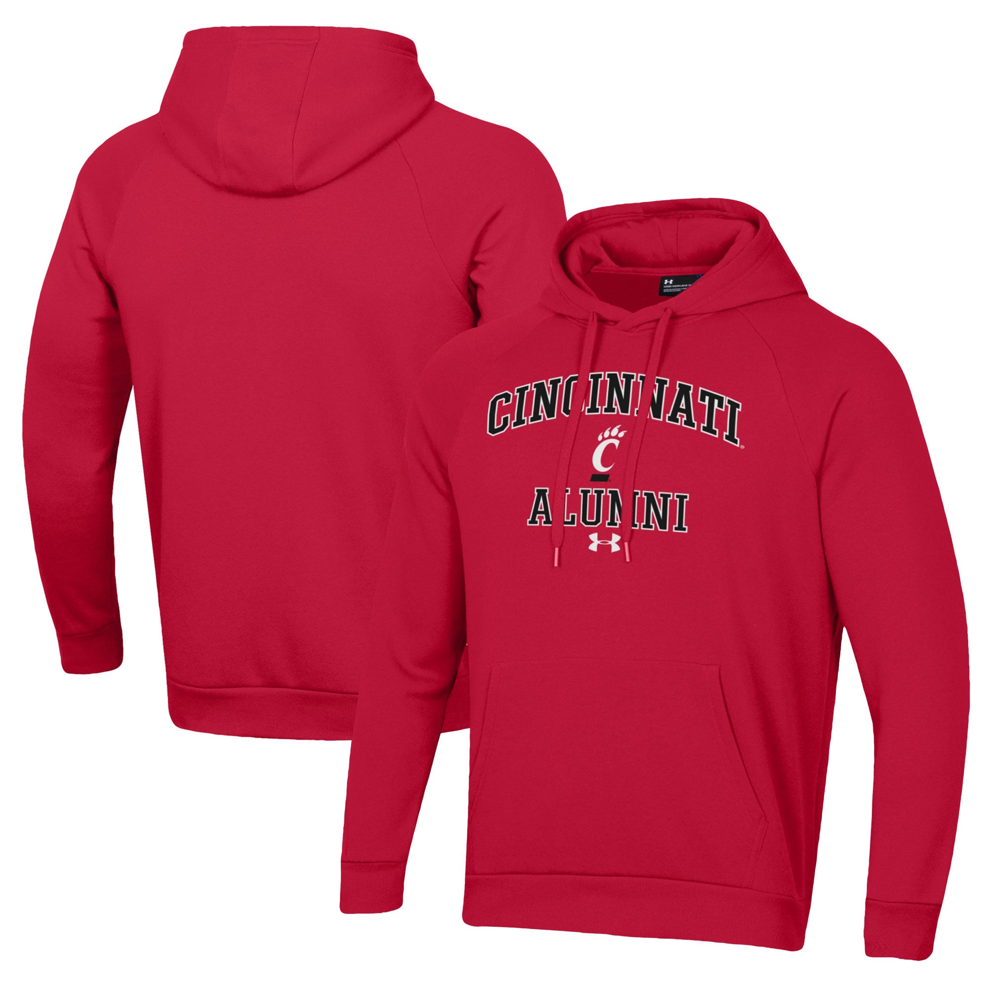 Men's Under Armour  Red Cincinnati Bearcats Alumni All Day Pullover Hoodie