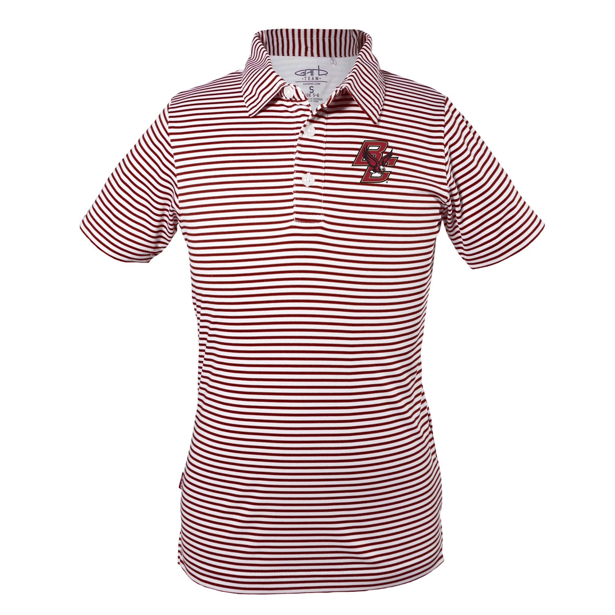 Youth Garb Maroon Boston College Eagles Carson Polo