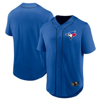 Men's Fanatics  Royal Toronto Blue Jays Franchise Button-Up Fashion Top