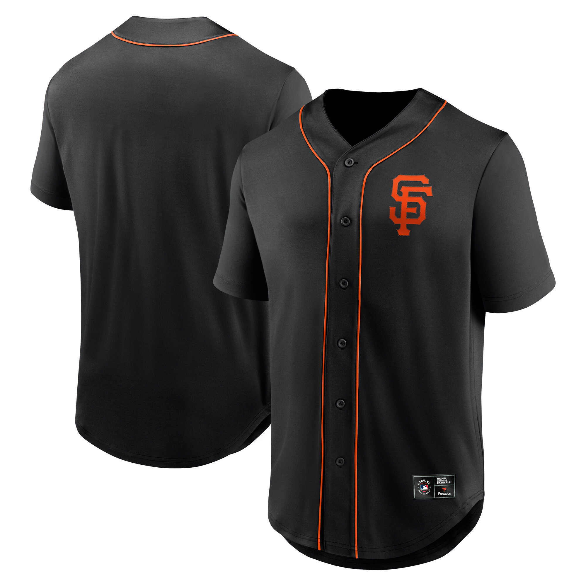 Men’s Fanatics Black San Francisco Giants Franchise Button-Up Fashion Top Men’s Fanatics Black San Francisco Giants Franchise Button-Up Fashion Top