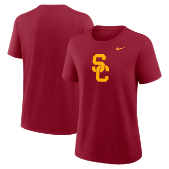 Women's Nike Cardinal USC Trojans Primary Logo T-Shirt