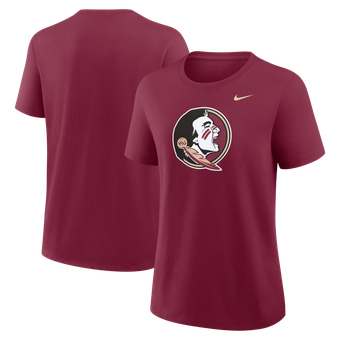 Women's Nike Garnet Florida State Seminoles Primary Logo T-Shirt
