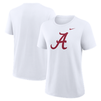 Women's Nike White Alabama Crimson Tide Primary Logo T-Shirt