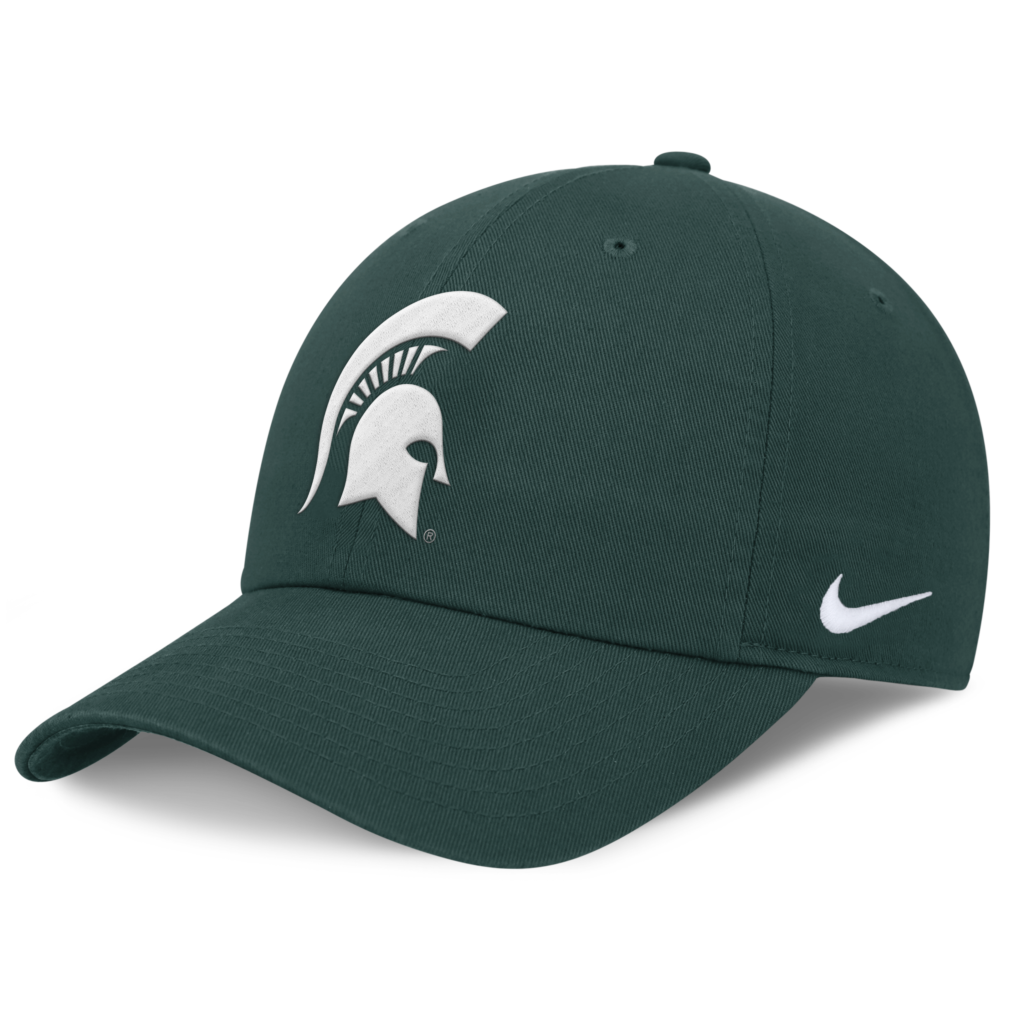 Men's Nike Green Michigan State Spartans Club Dri-FIT Adjustable Hat
