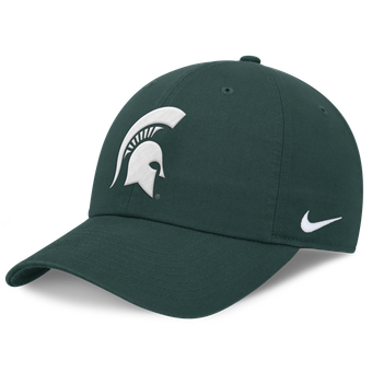 Men's Nike Green Michigan State Spartans Club Dri-FIT Adjustable Hat