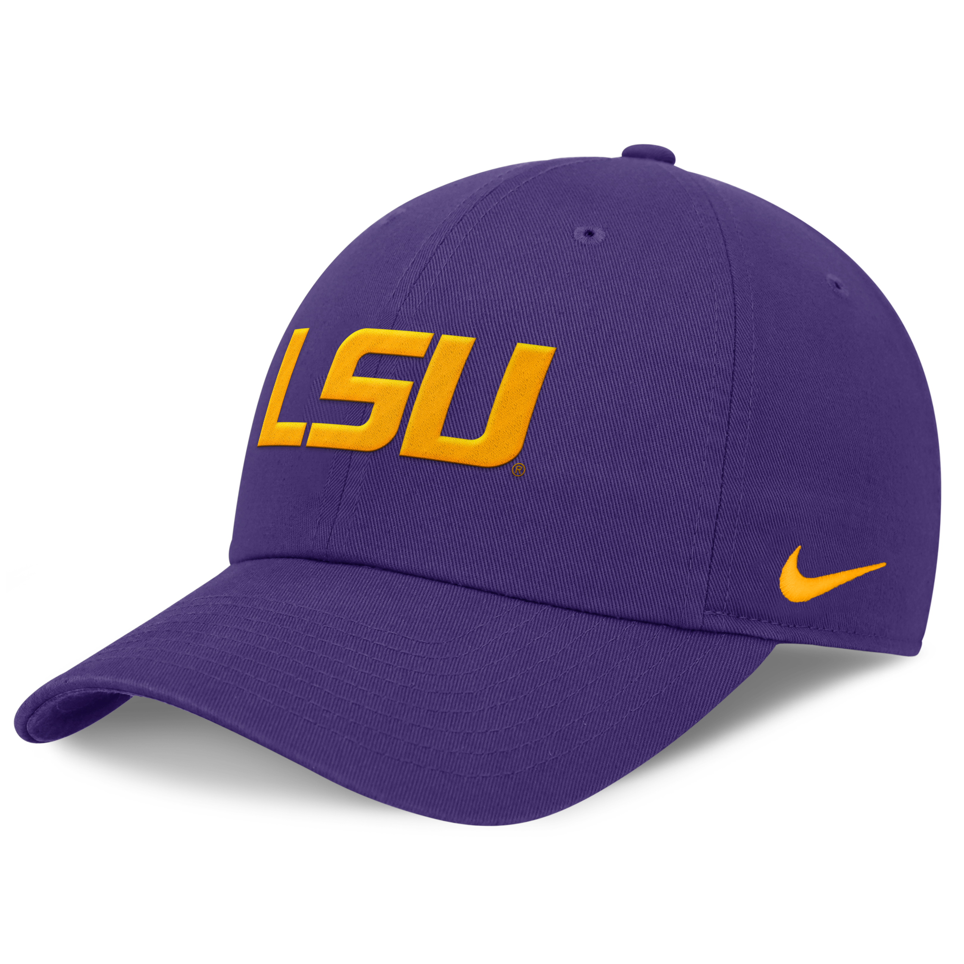 Men's Nike Purple LSU Tigers Club Dri-FIT Adjustable Hat