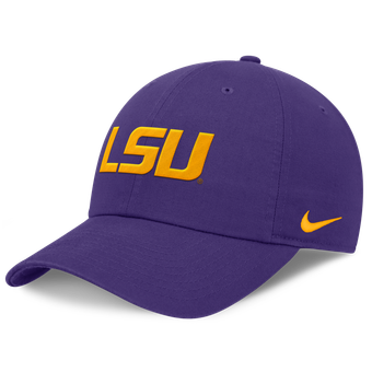 Men's Nike Purple LSU Tigers Club Dri-FIT Adjustable Hat
