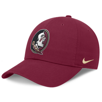 Men's Nike Garnet Florida State Seminoles Club Dri-FIT Adjustable Hat