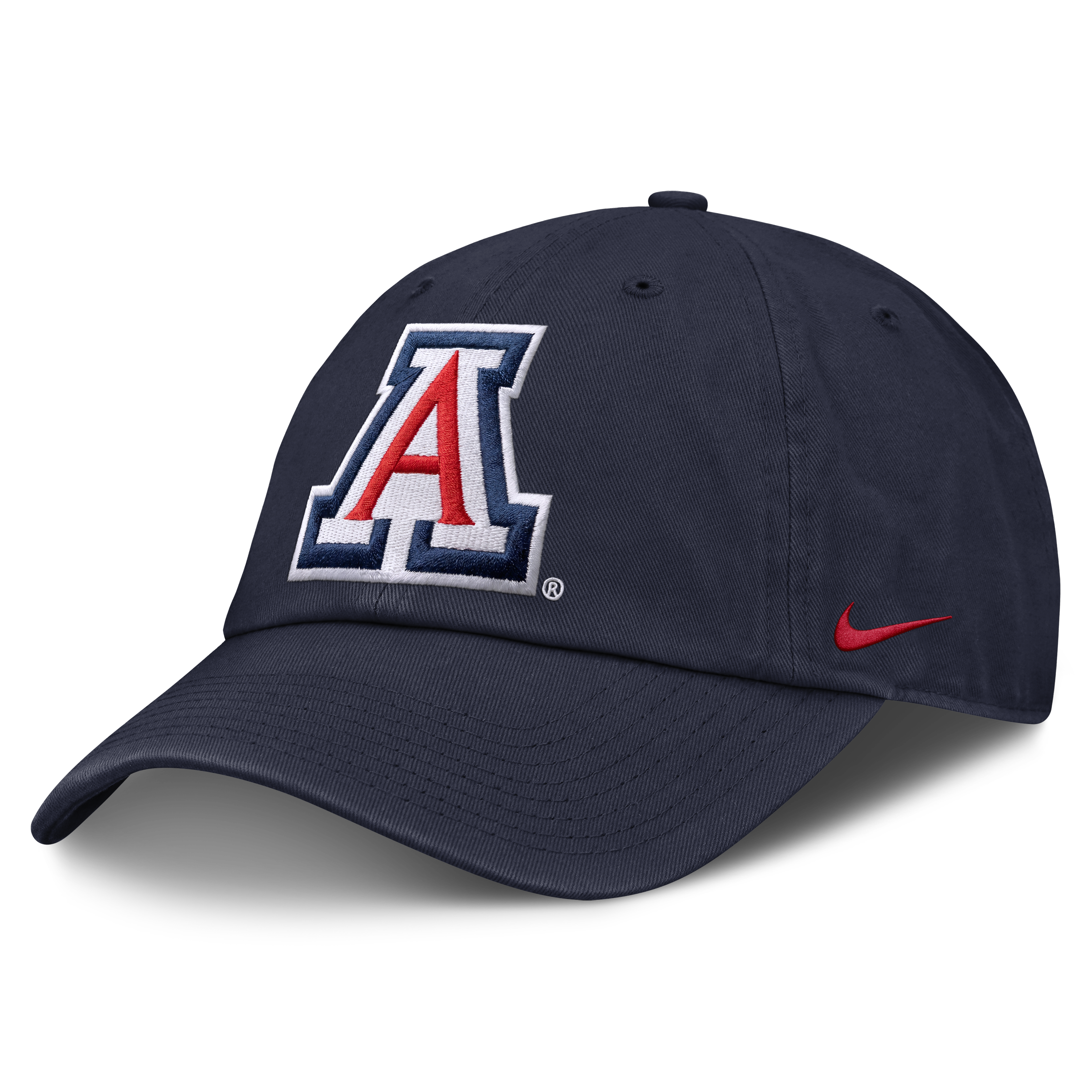 Men's Nike Navy Arizona Wildcats Club Dri-FIT Adjustable Hat