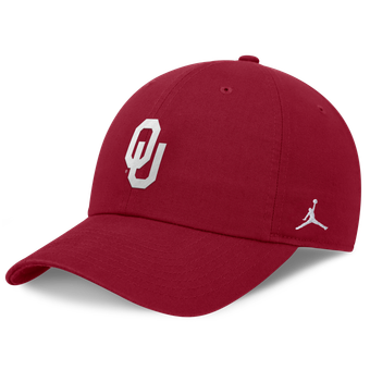 Men's Jordan Brand Crimson Oklahoma Sooners Club Adjustable Hat