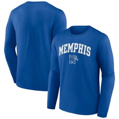 Men's Royal Memphis Tigers Campus Long Sleeve T-Shirt