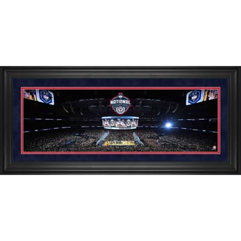 UConn Huskies 2023 NCAA Men's Basketball National Champions Framed 10" x 30" Panoramic Collage