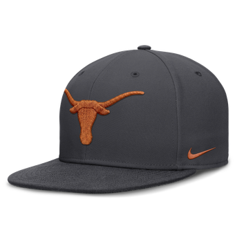 Men's Nike Anthracite Texas Longhorns Pro Dri-FIT Fitted Hat