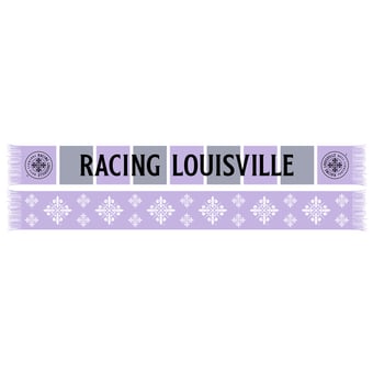 Racing Louisville FC Fleur Di Lis Bar Scarf