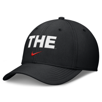Men's Nike Black Ohio State Buckeyes Rise THE Dri-FIT Flex Hat