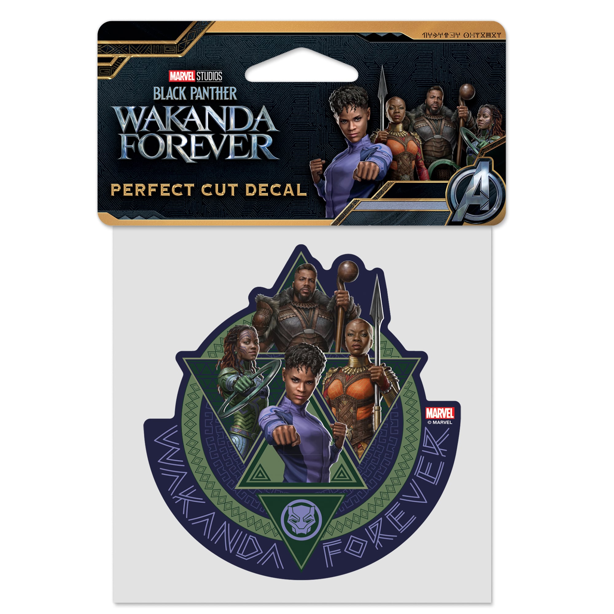 WinCraft Black Panther 4" x 4" Perfect Cut Decal