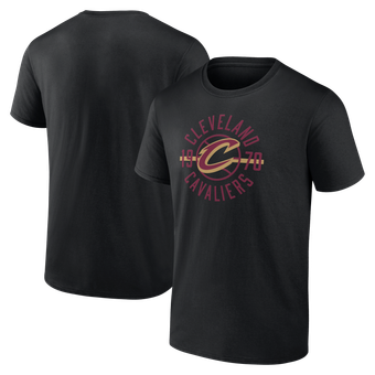 Men's Fanatics Black Cleveland Cavaliers Trophy Celebration T-Shirt