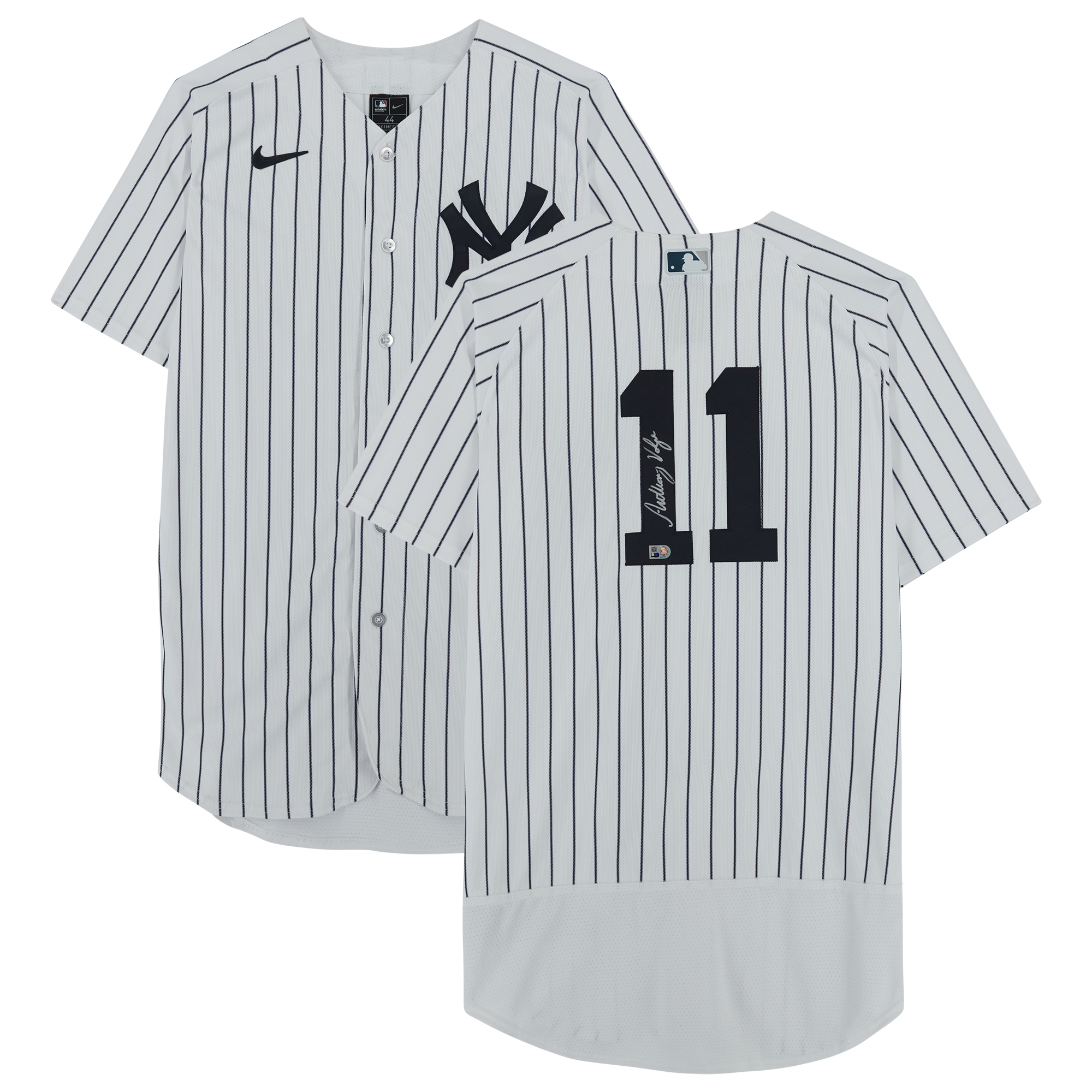 Anthony Volpe New York Yankees Autographed White Nike Authentic Jersey Anthony Volpe New York Yankees Autographed White Nike Authentic Jersey