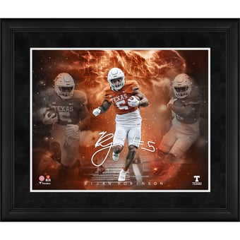 Bijan Robinson Texas Longhorns Framed 16" x 20" Stars of the Game Collage