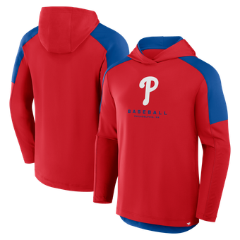 Men's Fanatics  Red Philadelphia Phillies Meta Game Hoodie