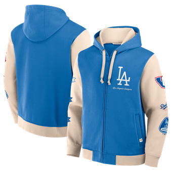 Men's Fanatics Royal Los Angeles Dodgers Hometown Premium Full-Zip Hoodie