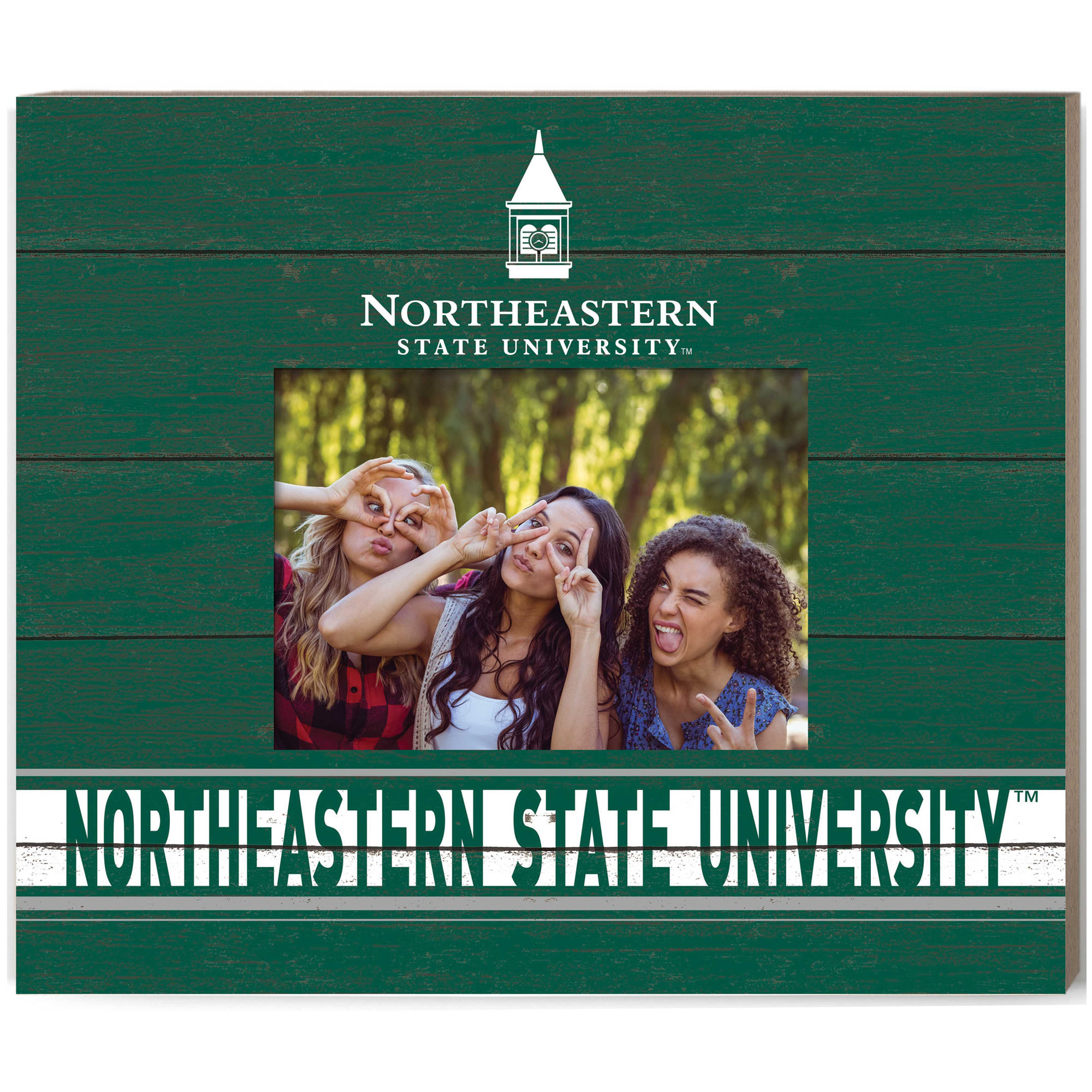 Northeastern State Riverhawks 11'' x 13'' Team Spirit Scholastic Picture Frame