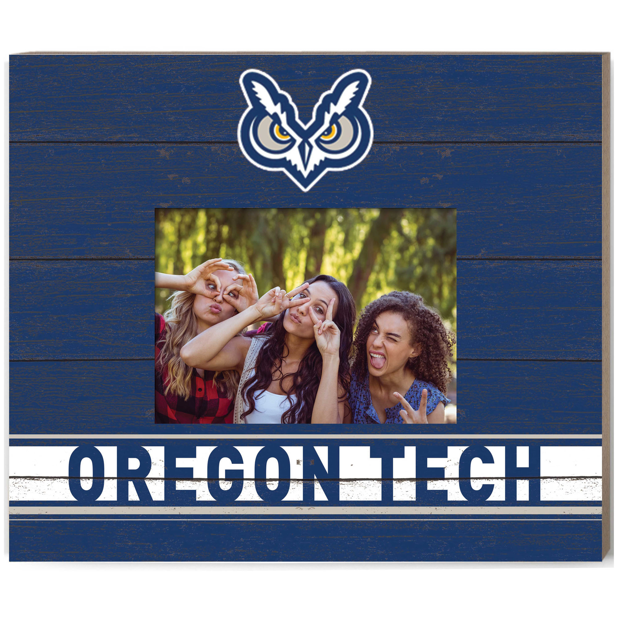 Oregon Tech Hustlin' Owls 11'' x 13'' Team Spirit Scholastic Picture Frame