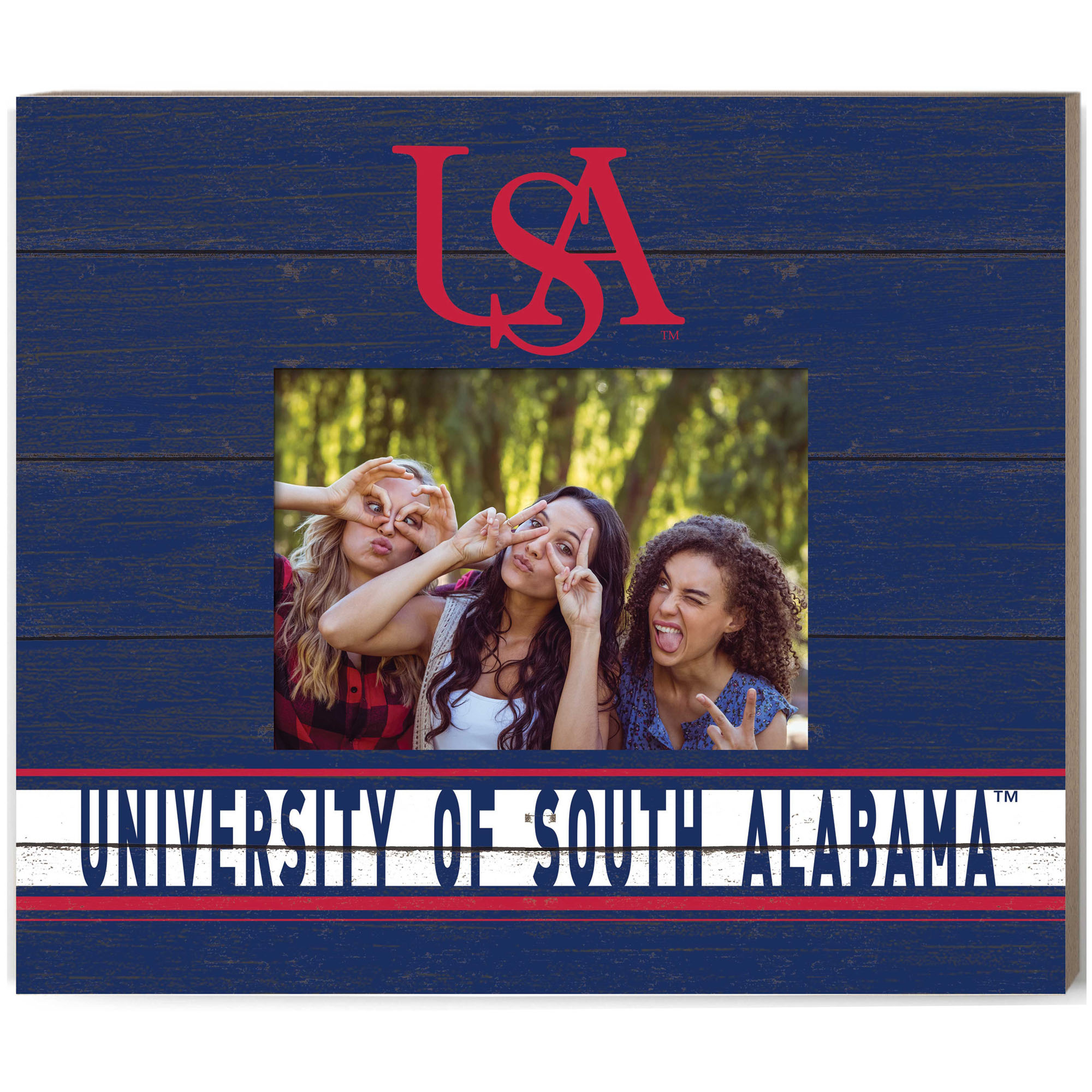 South Alabama Jaguars 11'' x 13'' Team Spirit Scholastic Picture Frame