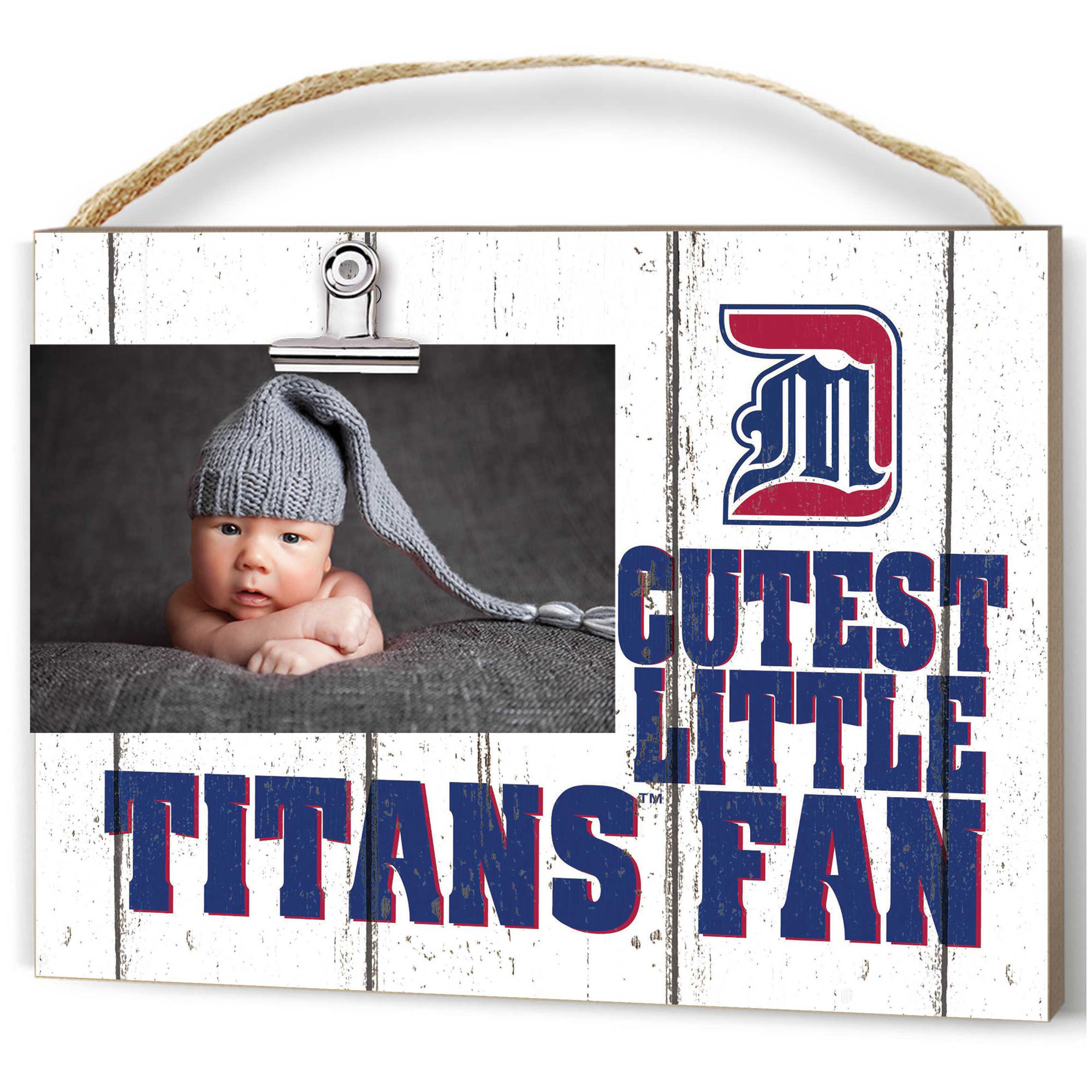 Detroit Mercy Titans 8” x 10” Cutest Little Weathered Logo Clip Photo Frame Detroit Mercy Titans 8” x 10” Cutest Little Weathered Logo Clip Photo Frame