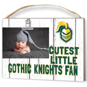 New Jersey City Gothic Knights 8'' x 10'' Cutest Little Weathered Logo Clip Photo Frame