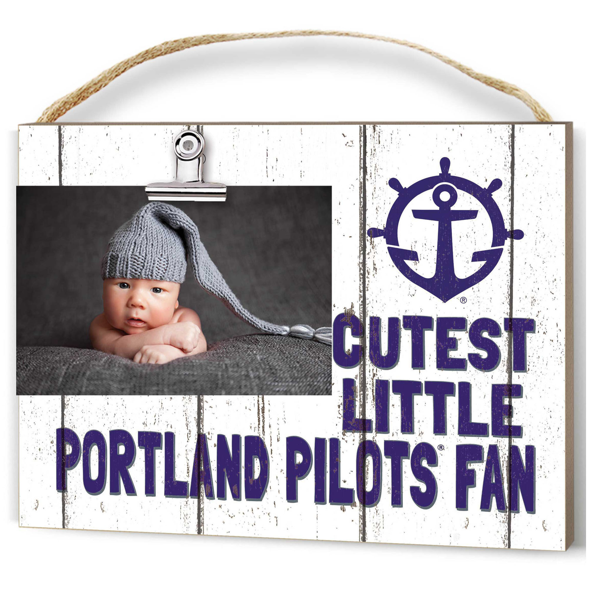 Portland Pilots 8'' x 10'' Cutest Little Weathered Logo Clip Photo Frame