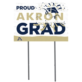Akron Zips 18" x 24" Yard Sign