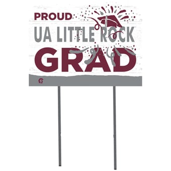 Arkansas Little Rock Trojans 18" x 24" Yard Sign