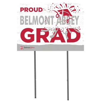 Belmont Abbey Crusaders 18" x 24" Yard Sign
