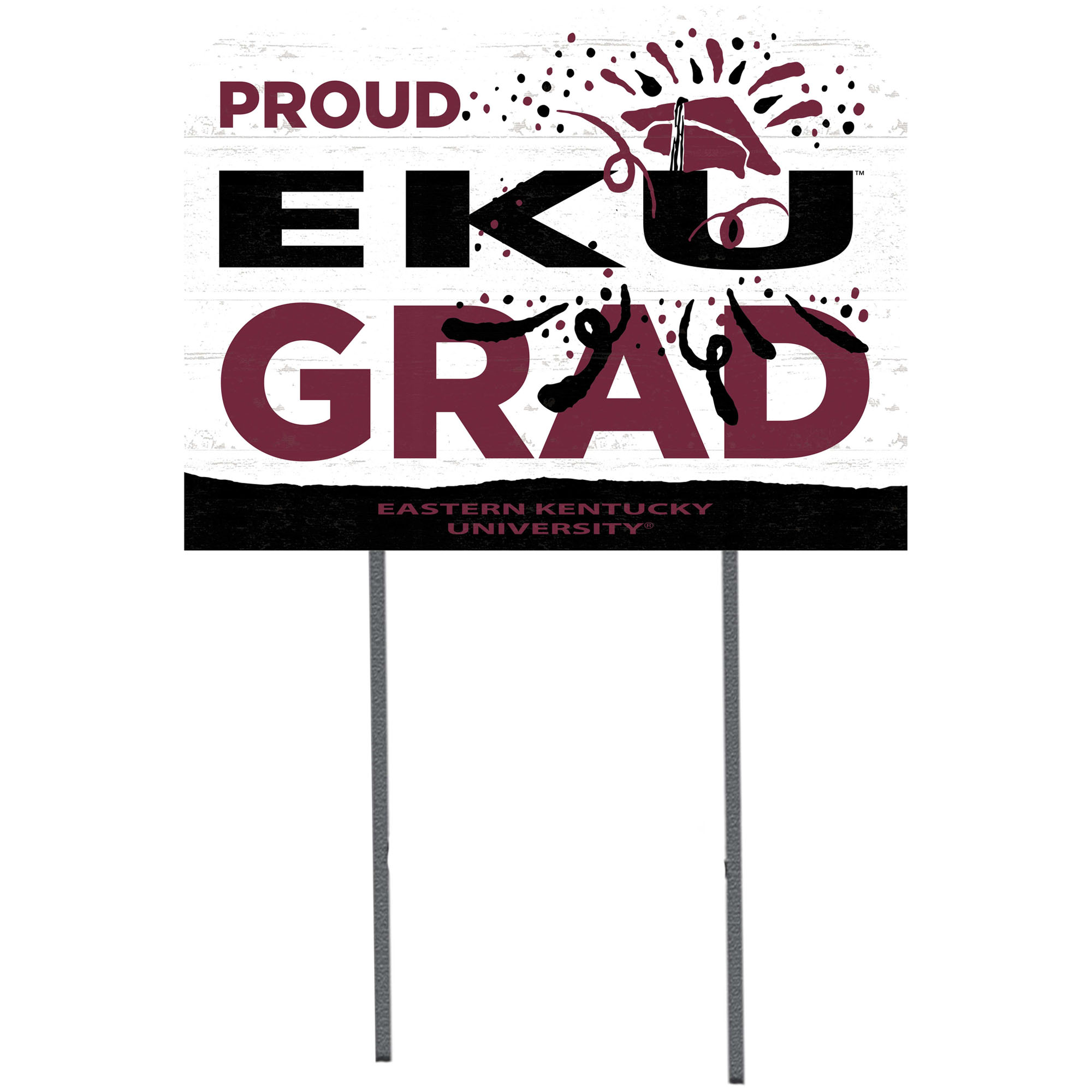 Eastern Kentucky Colonels 18" x 24" Yard Sign
