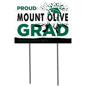 Mount Olive Trojans 18" x 24" Yard Sign
