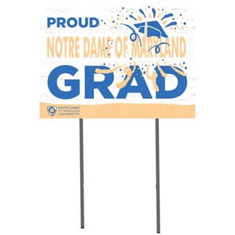 Notre Dame of Maryland Gators 18" x 24" Yard Sign