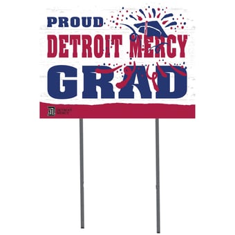 Detroit Mercy Titans 18" x 24" Yard Sign