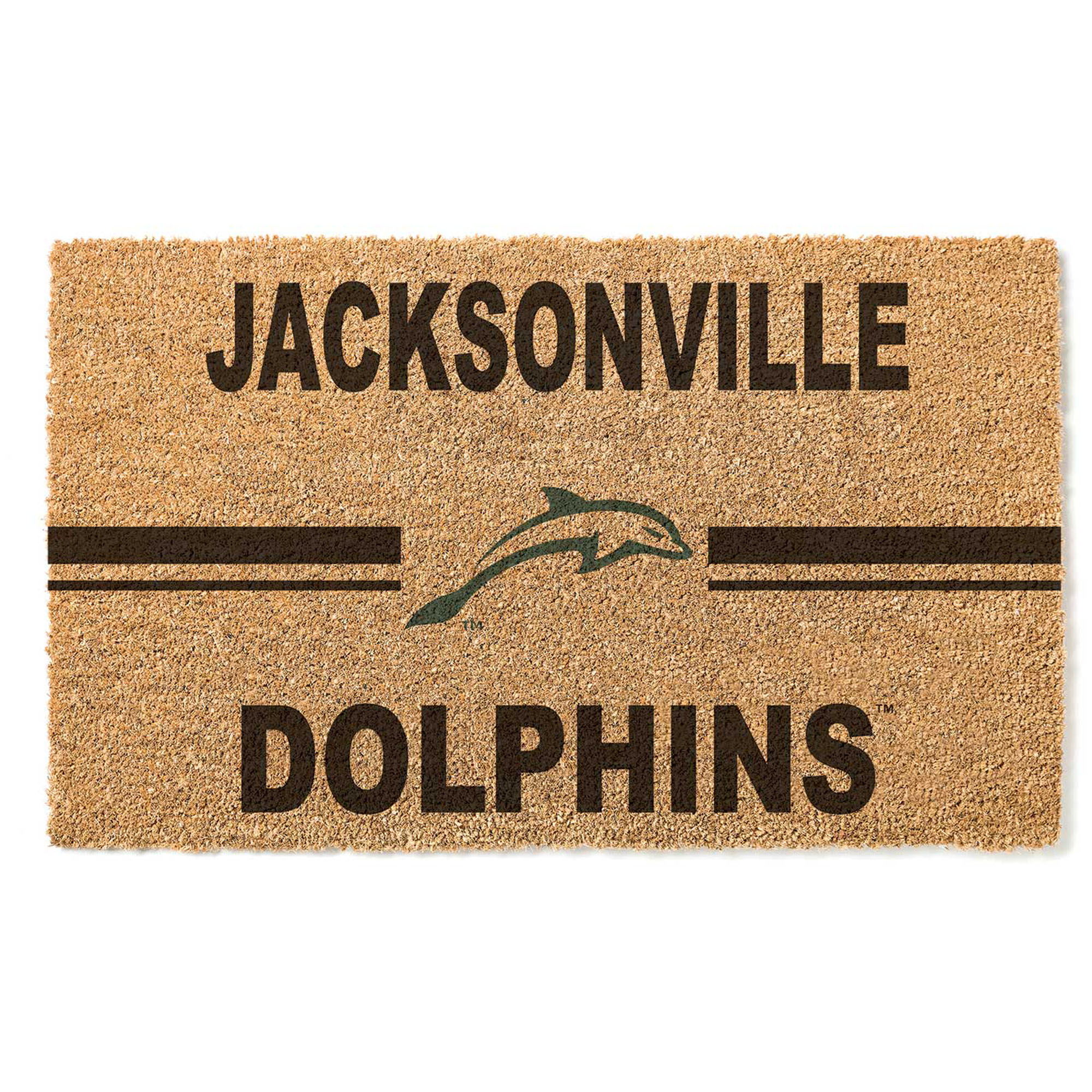 JU Dolphins 18" x 30" Team Logo Doormat
