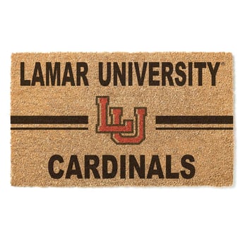 Lamar Cardinals 18" x 30" Team Logo Doormat