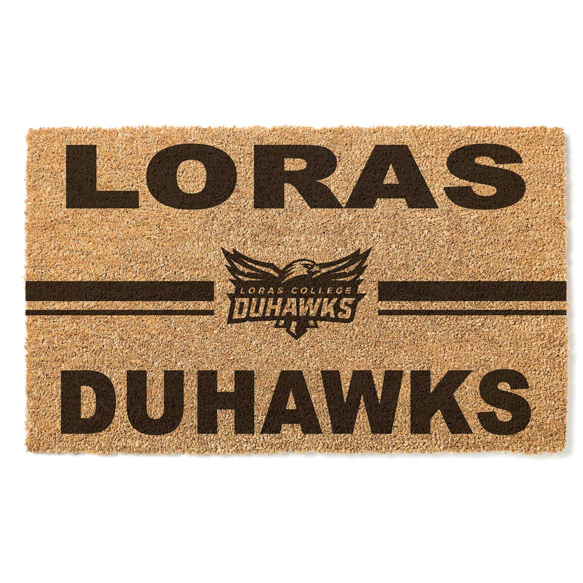 Loras College Duhawks 18" x 30" Team Logo Doormat