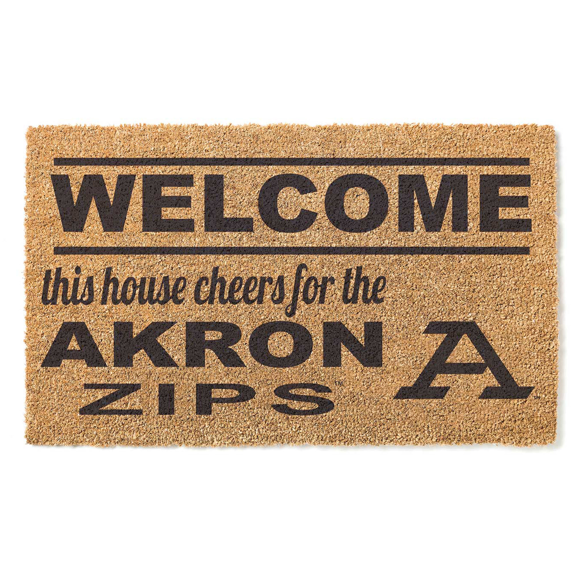 Akron Zips 18" x 30" Welcome Doormat